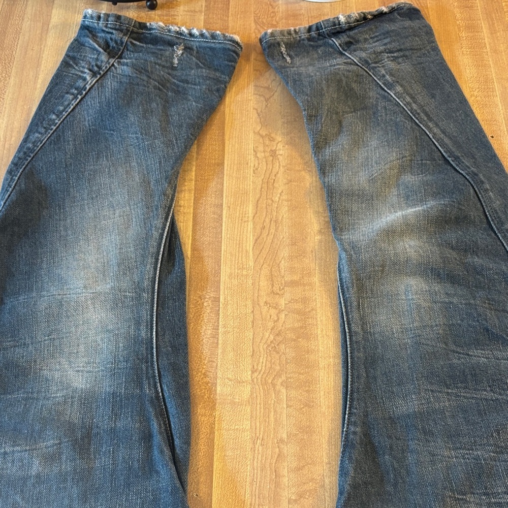 G-Star RAW Women’s Dark Blue 25/32 3301 Arc Loose Tapered Jeans - Picture 8 of 11